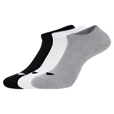 李宁正品健身系列男子简约舒适吸汗透气运动隐形袜三双装AWSU247