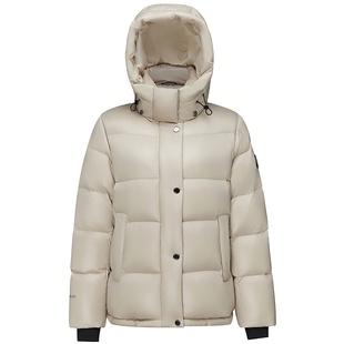 25新款90鹅绒流光泡芙明星同款波司登冬蓄热高蓬保暖短款羽绒服女