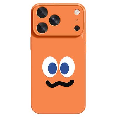 适用苹果18手机壳女款iphone17pro保护套13mini全包14防摔11/12/xs软外壳7plus硅胶8高级15好看16玻璃橙色max