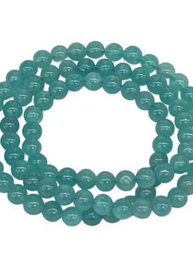 天然天河石三圈手串时尚小清新