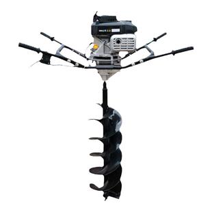 地钻打孔机植树种树挖坑机宗申大马力四冲程单双人汽油钻地打洞机