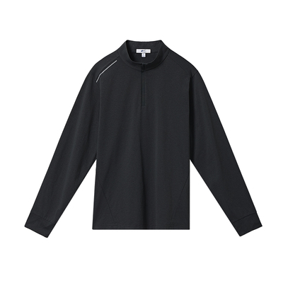 速干衣男春秋半拉链跑步运动长袖