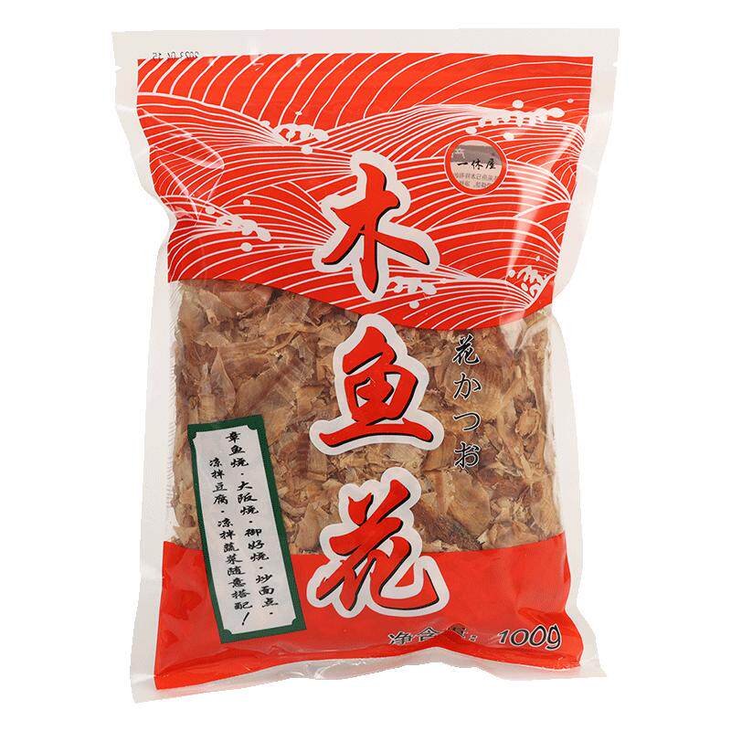 一休屋木鱼花商用大阪烧章鱼小丸子鲣鱼寿司料理柴鱼片批家用发