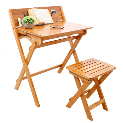 楠竹儿童学习桌简约经济型可折叠