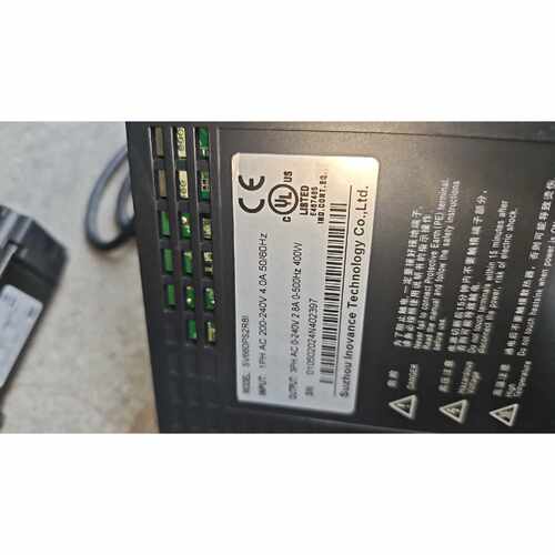 议价汇川400瓦伺服驱动器SV660PS2R8I3个维修