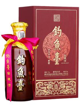 单瓶装钓鱼台窖藏酒500ml