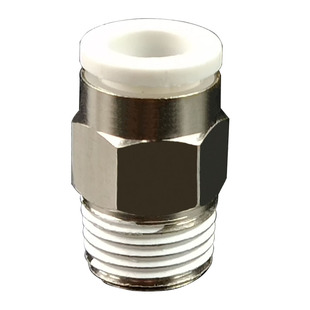 气动气管快速快插迷你型直通 PC2/3/4/5/6-M3/M5/M6/01螺纹接头