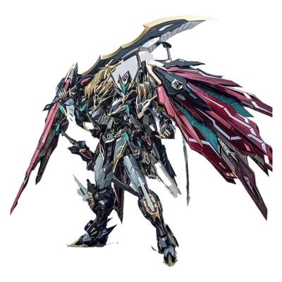 摩动核敖丙拼装模型大班万代三国曹仁关羽哪吒红异端机甲盲盒