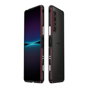 适用索尼xperia1V手机壳金属边框SONYXperia5iv镜头圈保护套Pro-I简约散热10iii全包边超薄x10 iv铁框中框5代