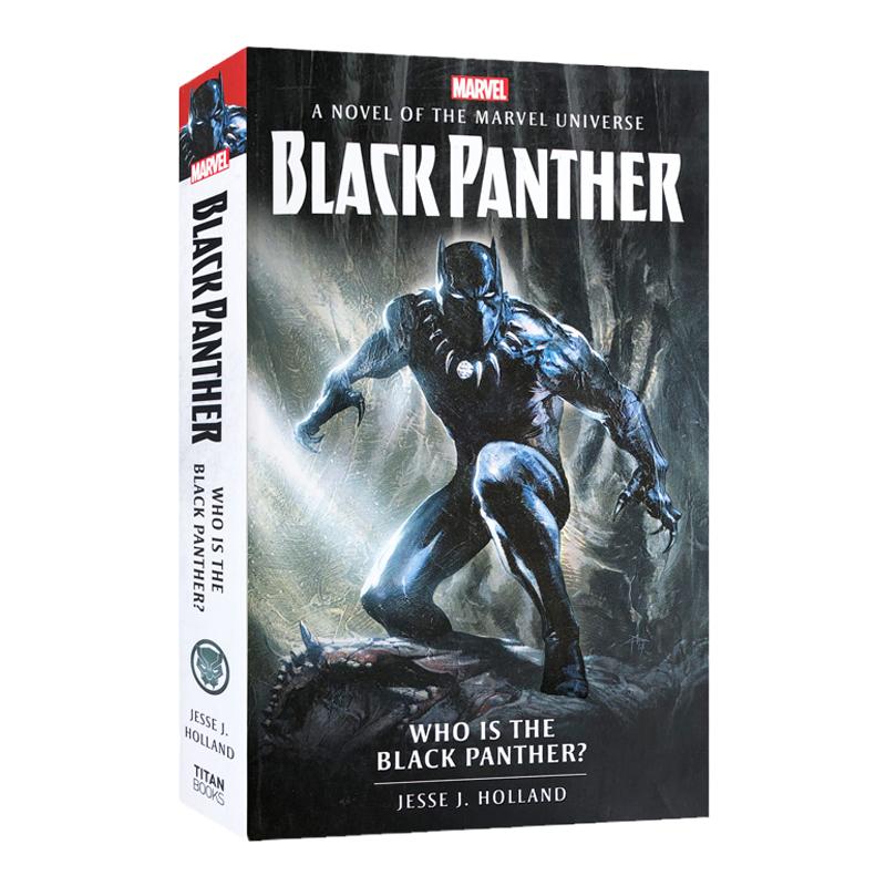 英文原版Marvel novels - Who is the Black Panther? 漫威小说:黑豹是谁?中学生课外趣味性阅读美国经典科幻小说复仇者联盟系列