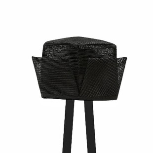 儿童成人宋制古装四方平顶帽东坡巾帽居士学士诗人头巾帽丝网材质