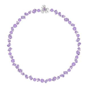 CIGALONG龙梓嘉莫奈鸢尾花紫水晶项链手链耳钉戒指新年情人节礼物