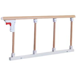 医用不锈钢一键折叠护栏老人儿童防摔床边栏杆家用医院病床可用