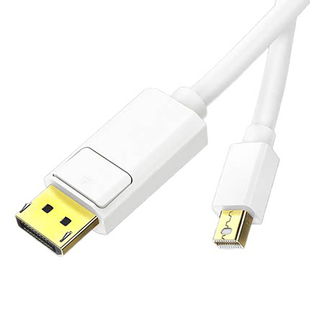 匠视 minidp转dp线1.2迷你Displayport雷电2笔记本2K144hz转接头显示器4K音视频连接线适用于苹果电脑dp母口