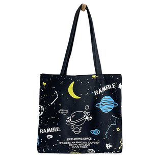 百搭大包包女2026新款时尚日系帆布包大容量男女学生书包袋可定制