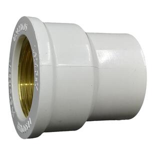 联塑PVC给水蓝白色金属内丝直通20内螺纹直接4/6分1寸内牙直25/32