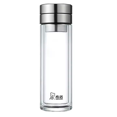 2025新款希诺茶水分离泡茶玻璃杯