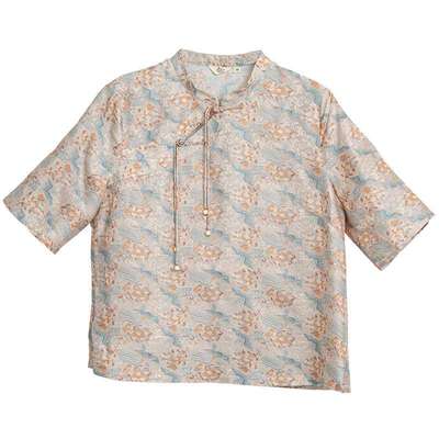 2024年旗袍上衣布符2024夏季