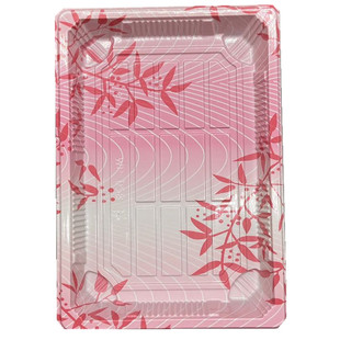 一次性日料寿司刺身三文鱼生鲜水果海鲜印花高盖大小号外卖打包盒