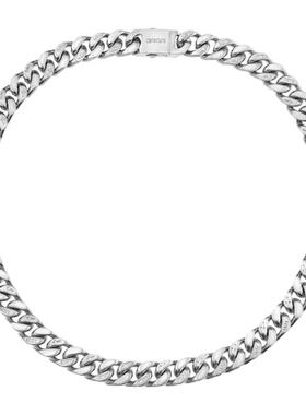 欧美嘻哈潮牌磨砂古巴链