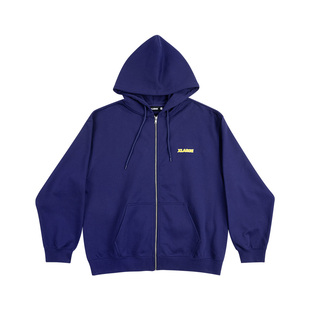 XLARGE男士拉链开衫卫衣2025年秋冬新款宽松百搭休闲运动连帽外套