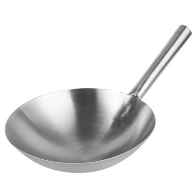 加厚食品级一人小炒锅煤气灶专用