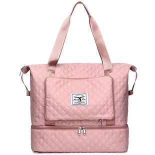 旅行包大容量女超大拉杆箱手提短途便携待产包行李袋收纳袋可折叠