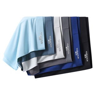 男士内裤男生四角冰丝薄款抗菌2026新款运动透气短裤头男款平角裤