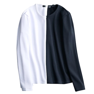 男士贴身内搭韩版白色打底衫潮