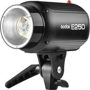 Godox神牛E250w 摄影闪光灯250DI小先锋200w室内专业人像证件照拍照补光灯电商静物服装拍摄小型摄影棚影室灯