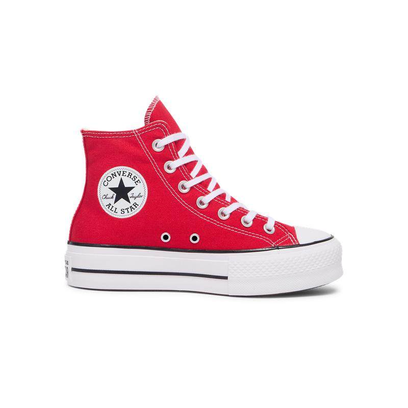 CONVERSE匡威All Star Lift女高帮厚底鞋休闲板鞋圣诞红色A09220C