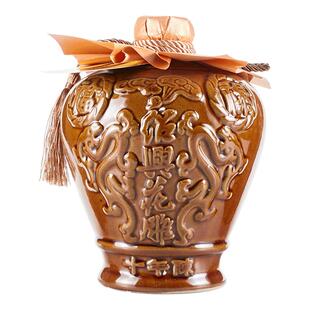 越王台十年陈绍兴黄酒手工冬酿糯米花雕黄酒1500ml坛装