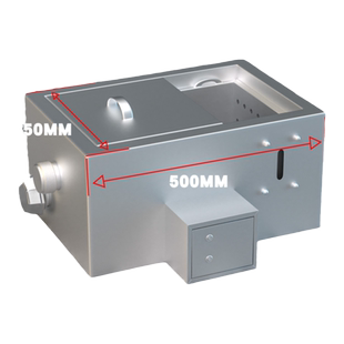 上海带锁油水分离器食堂过滤器水油污水饭店滤油不锈钢地埋隔油池