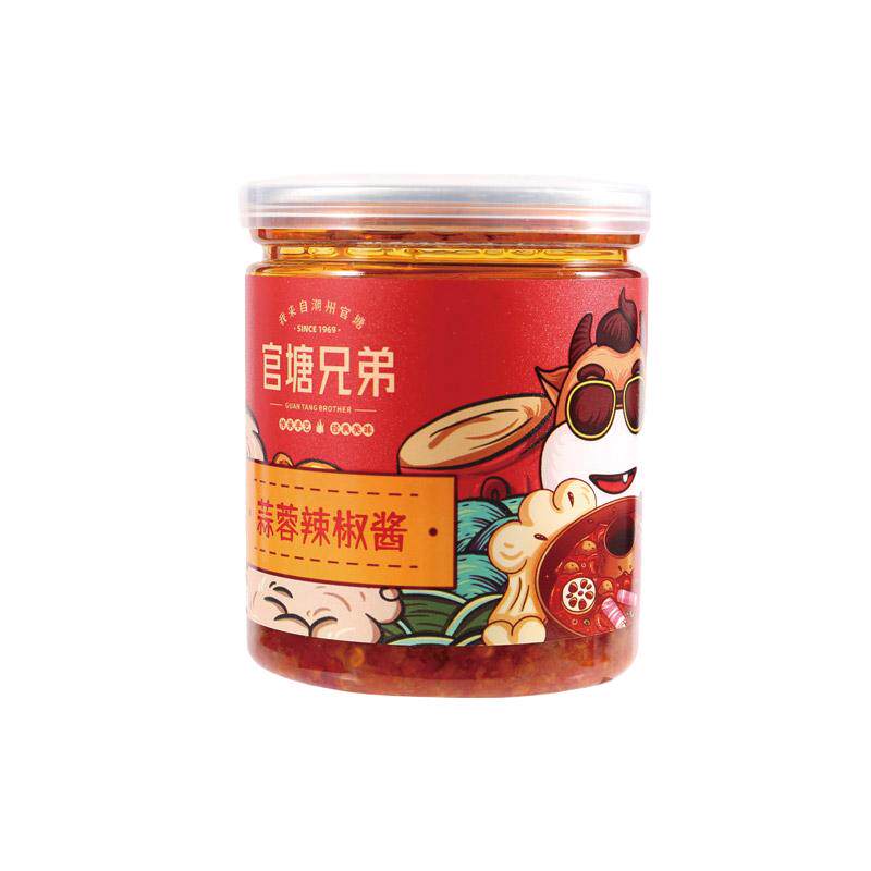 官塘兄弟辣椒酱200g瓶装评论有礼