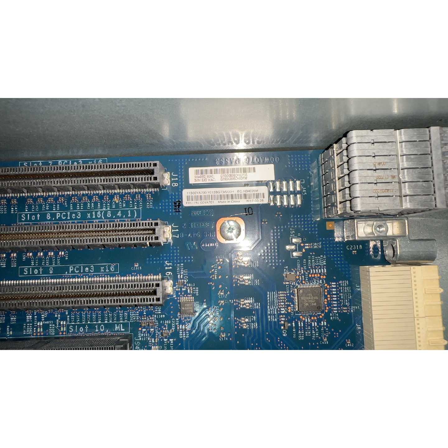 议价X3850X6IO板原装拆机V3IO板V4IO板可维修