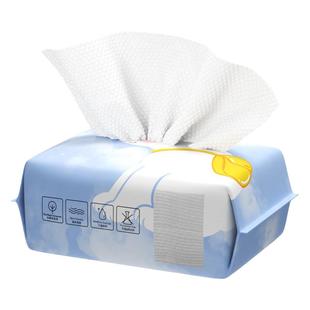 棉柔巾婴儿干湿两用绵柔纸巾宝宝手口专用棉巾新生儿童湿巾洗脸巾