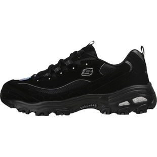 斯凯奇黑武士老爹鞋女鞋冬季新款减震慢跑运动鞋厚底休闲鞋熊猫鞋