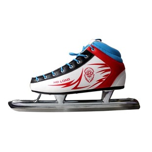 黑龙速滑冰刀鞋云腾红绿定码大道速滑鞋专业男女成人短道速滑冰鞋