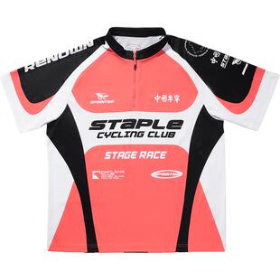 中国李宁STAPLE联名系列T恤男士官方新款男装宽松上衣运动短袖男