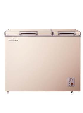 海信218升白色家用低噪节能冰柜