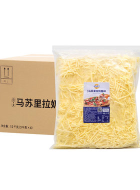 妙可蓝多马苏里拉奶酪碎12kg