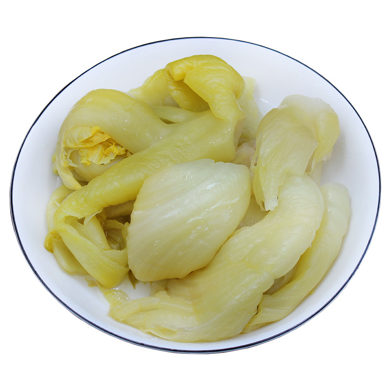 芥菜芯浙江农家腌制酸菜田头菜菜梗炒菜酸菜非即食小吃约1500克