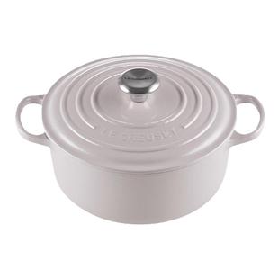 酷彩LE CREUSET法国进口香芋紫珐琅铸铁汤锅多巴胺炒锅焖炖煲汤