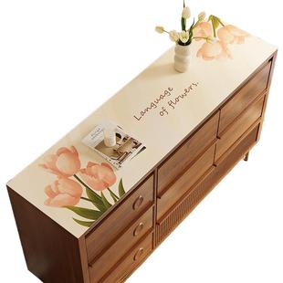 餐边柜桌垫电视柜鞋柜垫子台面保护垫桌布防尘盖布玄关桌面防脏垫