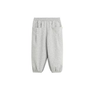 whitewheat儿童2025冬季新款不倒绒裤子男女童户外宝宝加绒束脚裤