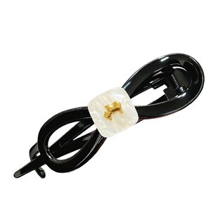 不硌头发量少夹子发夹女2025新款高端一字夹后脑勺盘发鲨鱼夹头饰