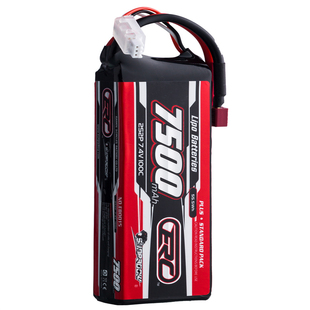 三圈霸道Sunpadow ERC PLUS 7500 7.4V 2S 2P 100C 软包锂电池