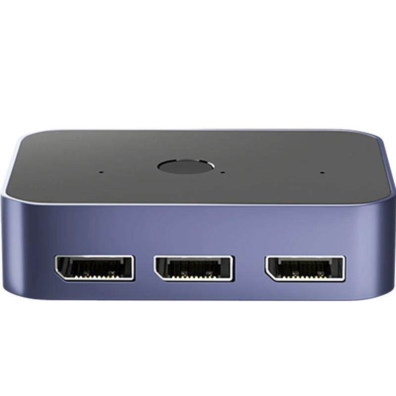 优籁特DP1.4一分三切换器8k60Hz适用ps5机顶盒二进一出高清HDMI电脑电视2K/4k144共享显示器2.1屏幕一进三出