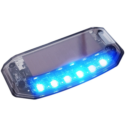 阳能车内模拟防盗感应装饰呼吸灯