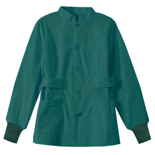 南丁格尔手术衣长袖冬装涮手服纯棉洗手衣口腔科女医师医生工作服